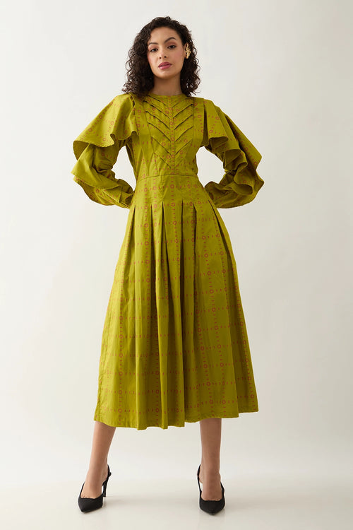 Ronita Leaf Dress