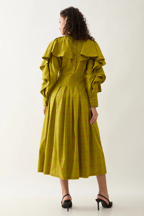 Ronita Leaf Dress