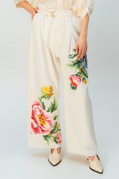 Petal Valley 
Trouser