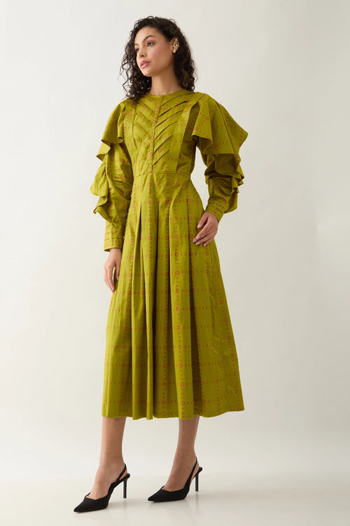 Ronita Leaf Dress