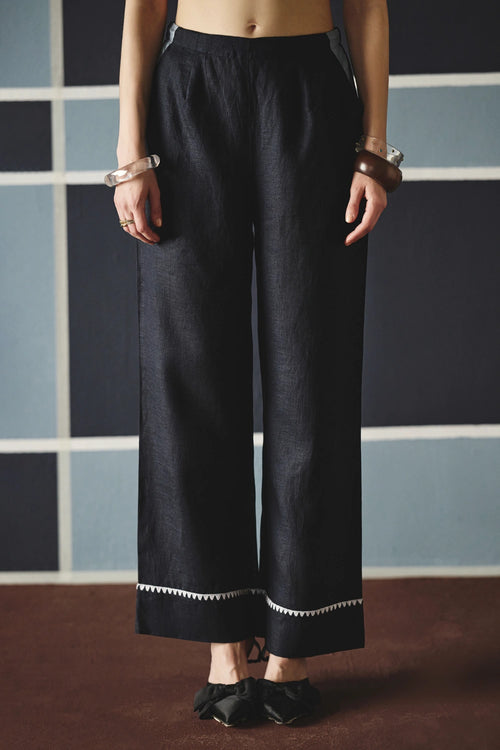 Eri Embroidered Pants
