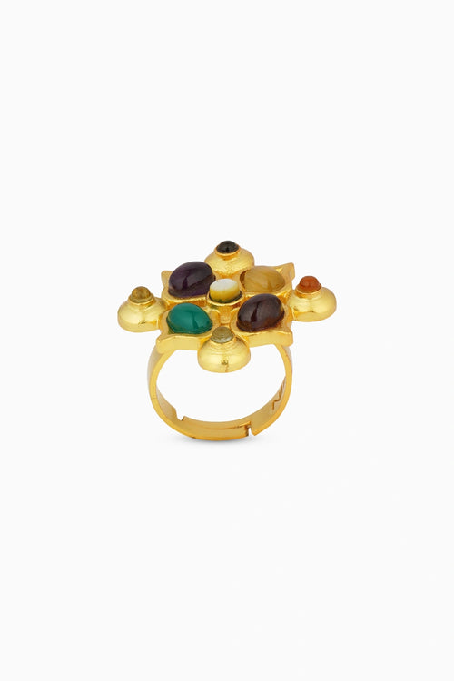 Power of Nine Navratan Ring