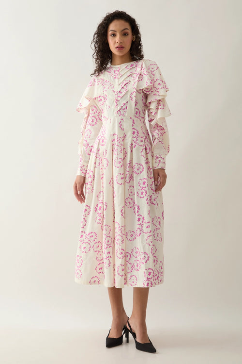 Ronita Off White Dress