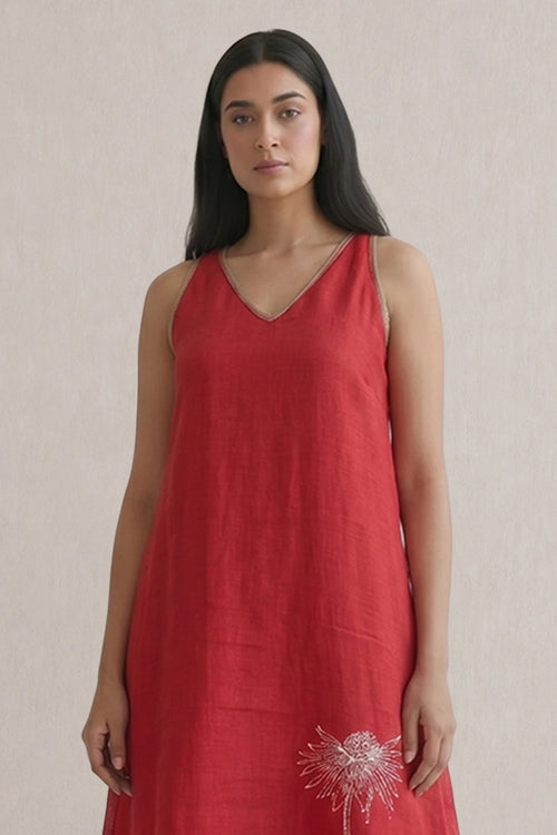 Red Daisy Singapore Sling Dress