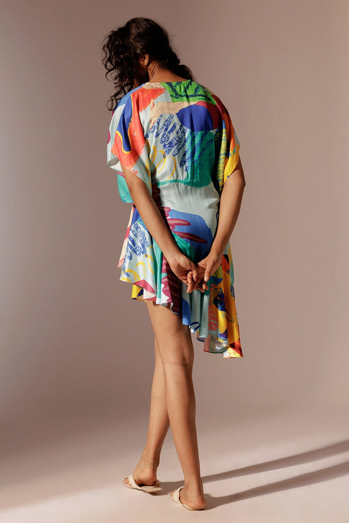 Island Ruffle Dress