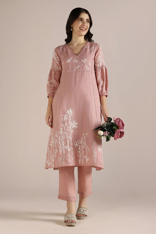 Savannah Fly Free Blush Tunic Set