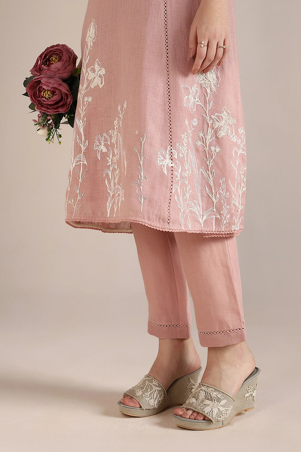 Savannah Fly Free Blush Tunic Set