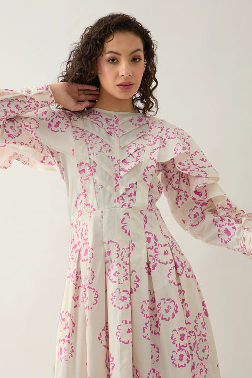 Ronita Off White Dress
