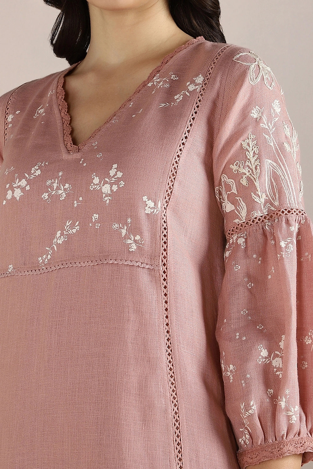 Savannah Fly Free Blush Tunic Set