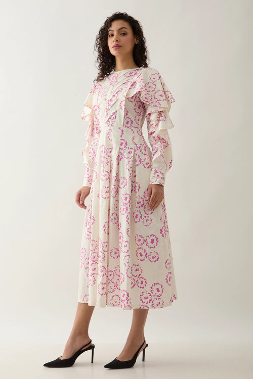 Ronita Off White Dress