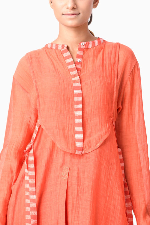 Coral Shima Tama Co-ord Set
