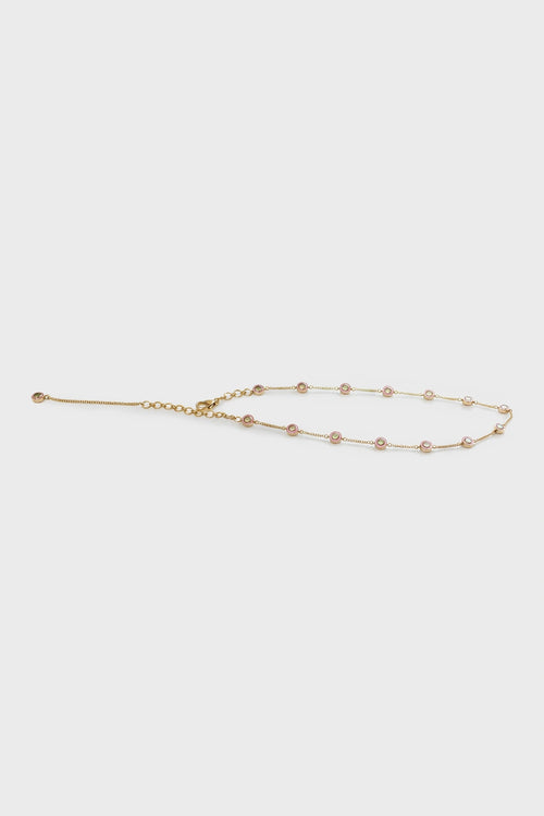 Pink Enamel Choker