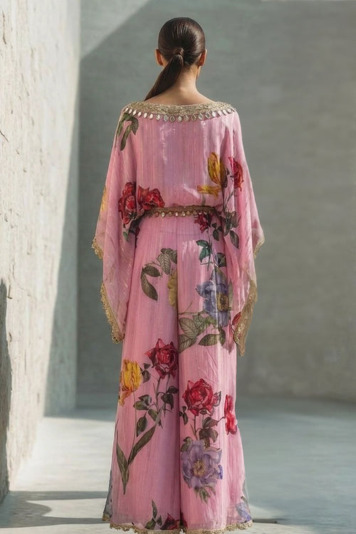 Astra Floral Sharara Set