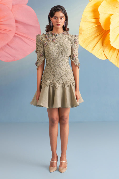Almond Portia Dress