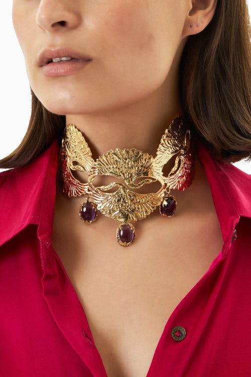 Statement Swan Dance Choker