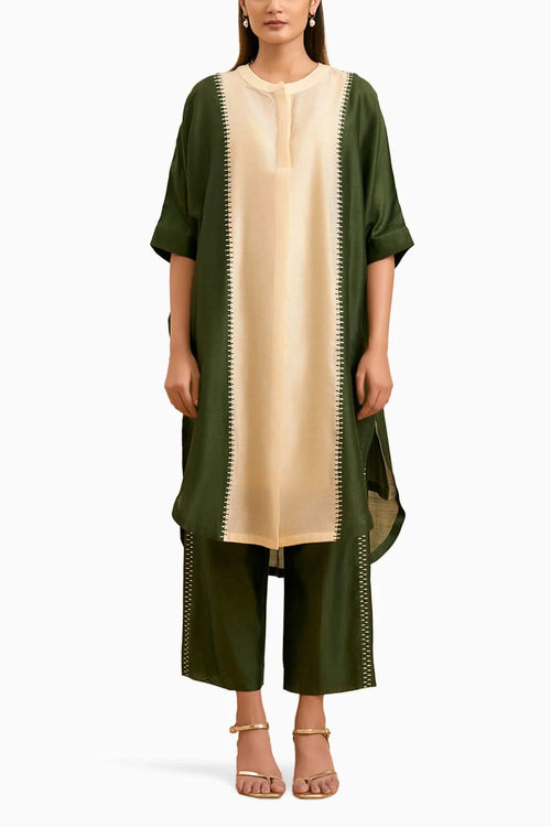 Olive Mystique Suit Set