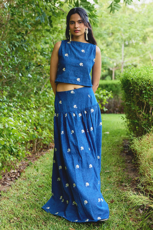 Blue Meadow Co-ord Set
