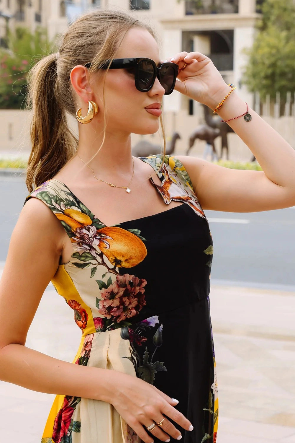 Squirrels Garden Dress