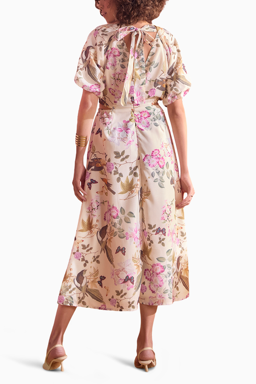 Dainty Floral Midi Dress