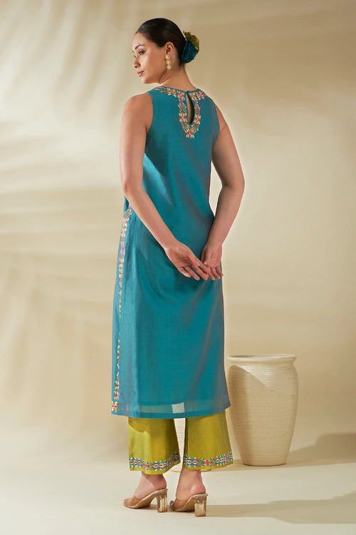 Blue Elin Kurta Set