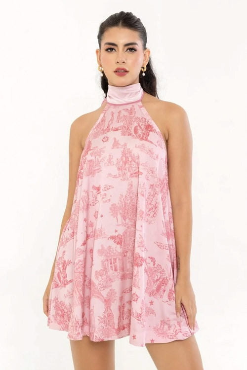 Paragus Summer Peony Dress