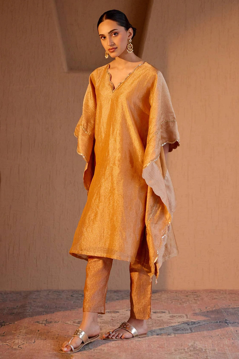 Amber Charm Kaftan With Pants