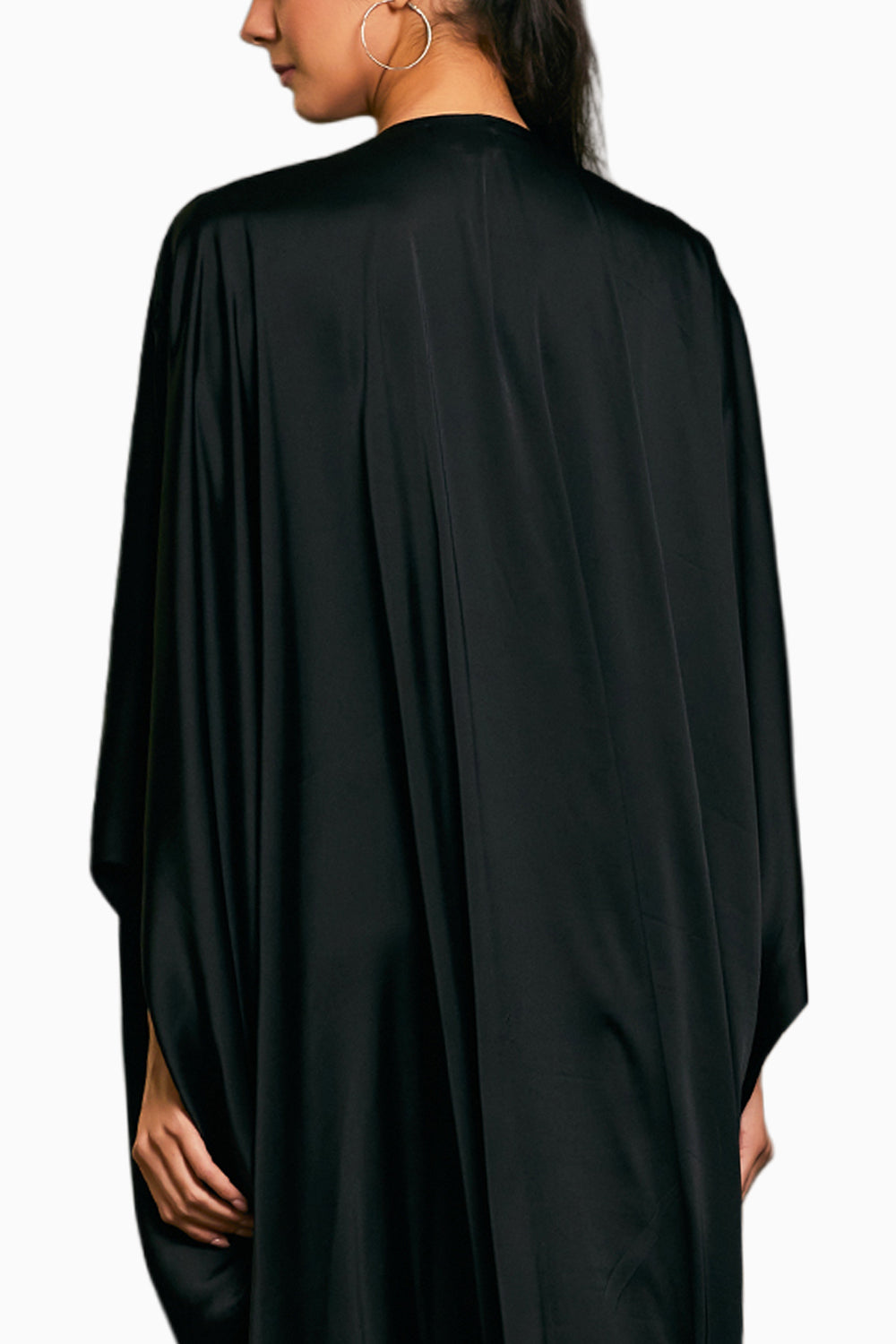 Black Goe Rope Kaftan