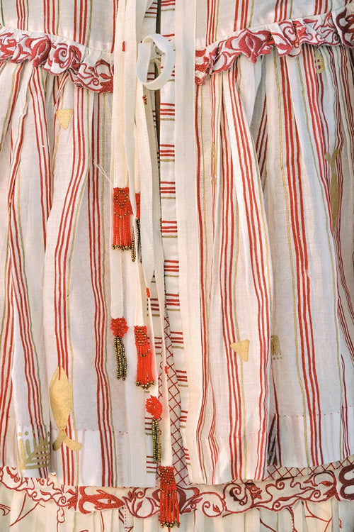 Print Tie-up Top