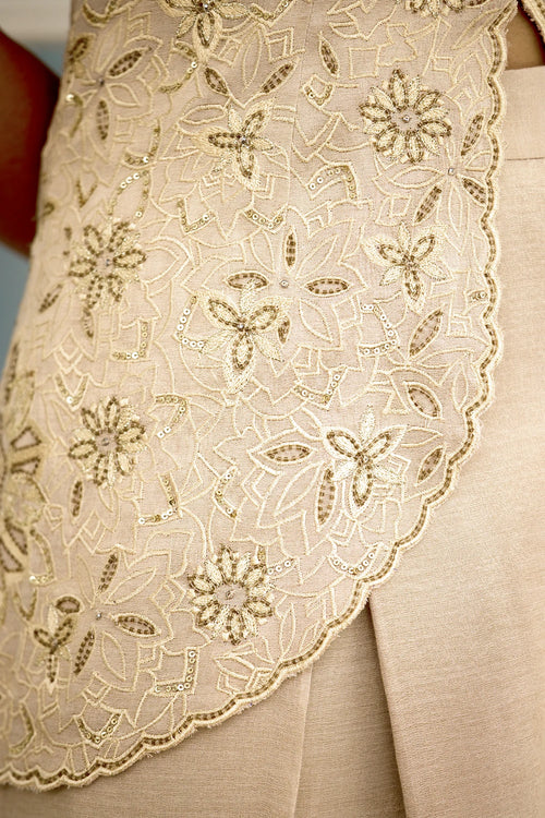 Lime Light Hand Embellished Kurta with Pant Set