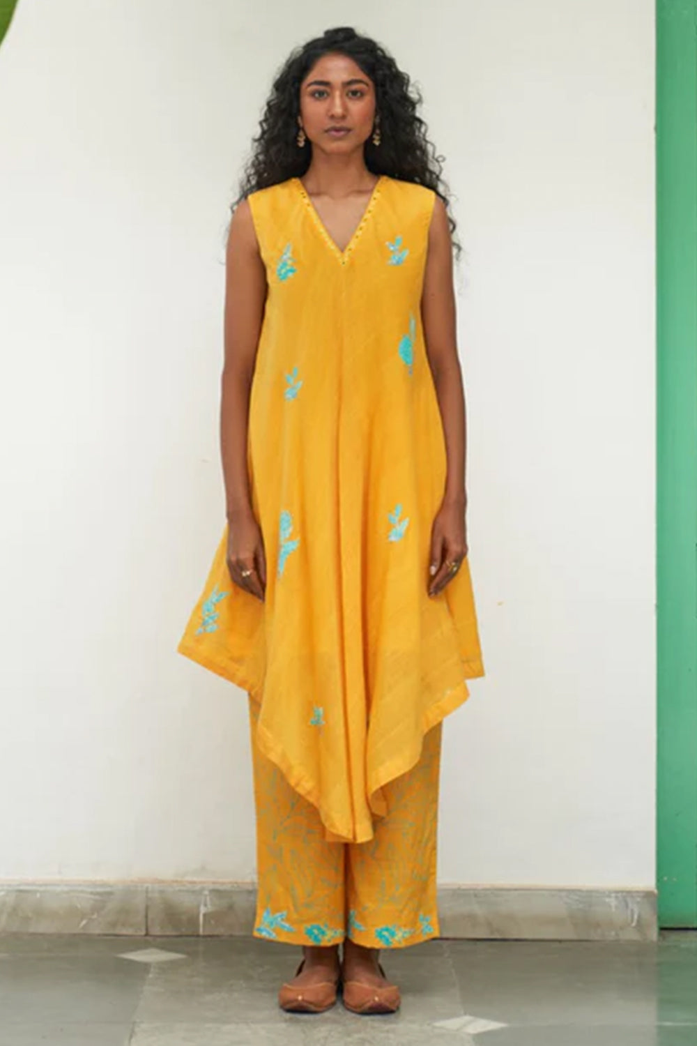 Lili Yellow Kurta Set