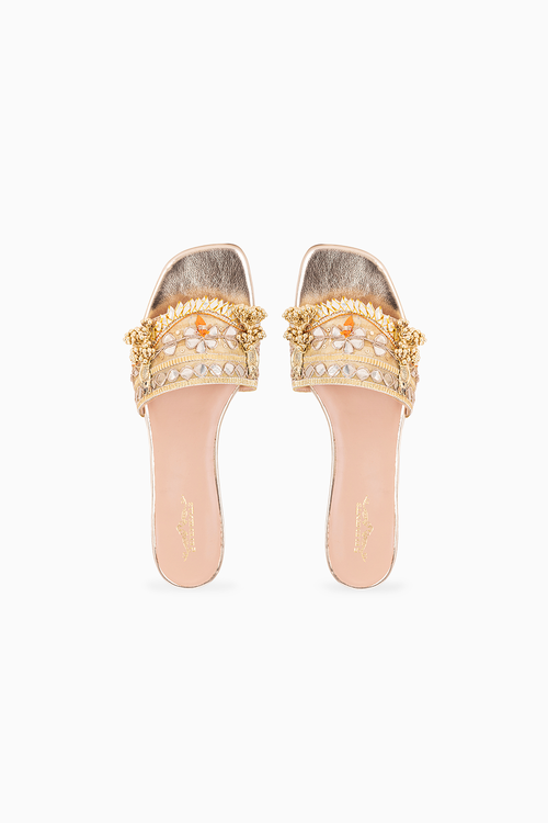 Atlas Gold Heels