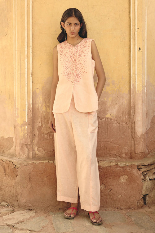 Azul Cross Peach Co-ord Set