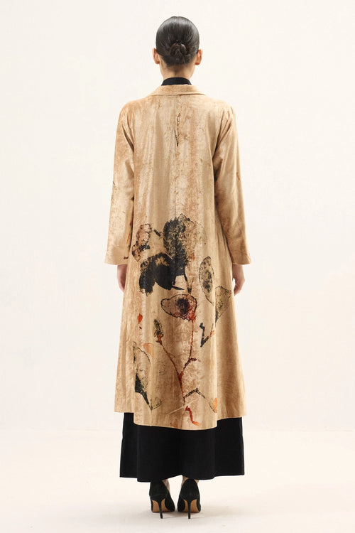 Soft Gold Trench Coat