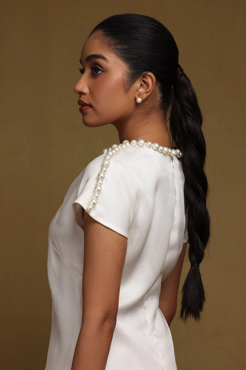 Pearl Textured Dress