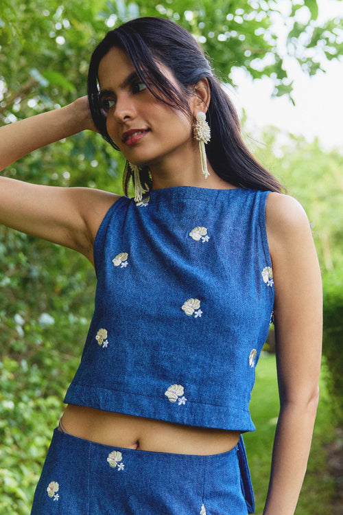 Blue Meadow Co-ord Set