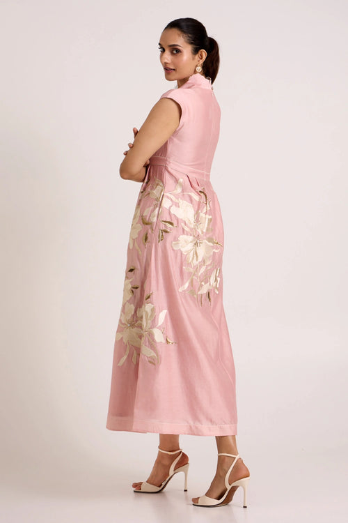 Paiva Soft Bloom Midi Dress