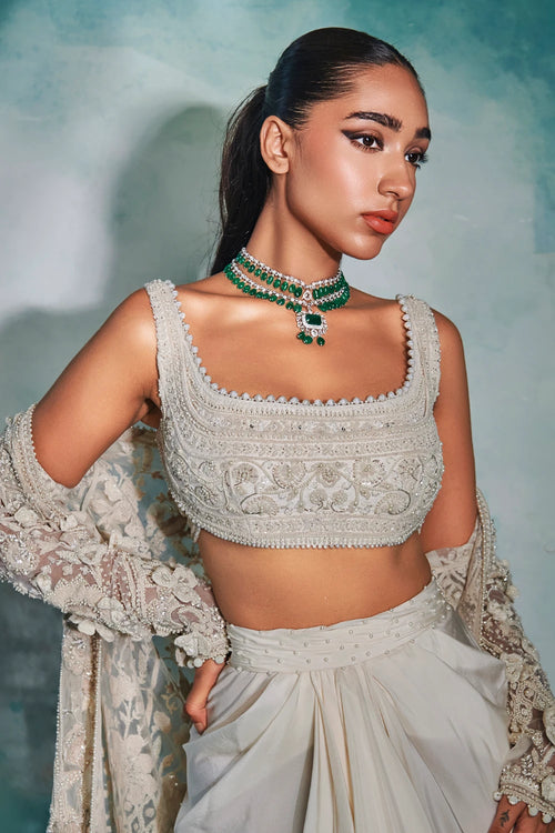 Reverie Elegance Jacket and Skirt Set