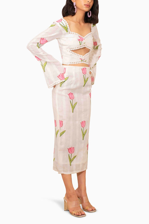 June Tulip Printed Co-ord Set
