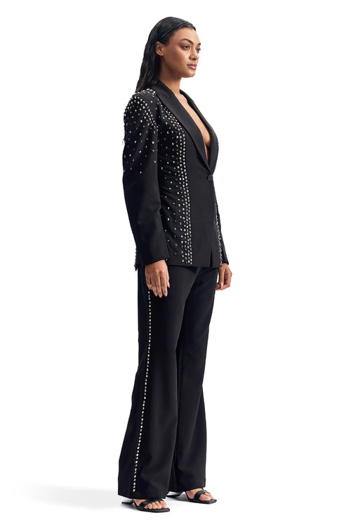 Stud-Armour Midnight Suit