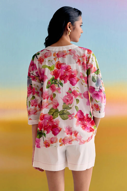 Bougainvillea Bahar Shirt