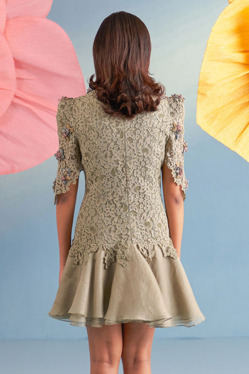 Almond Portia Dress