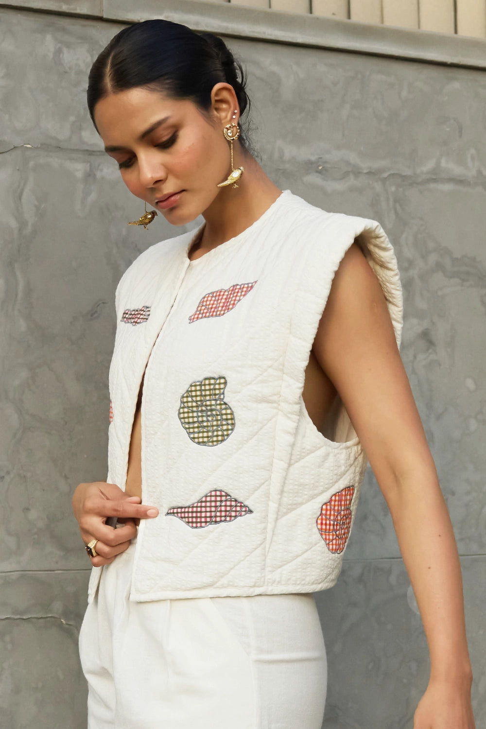 Renu Gilet White Jacket