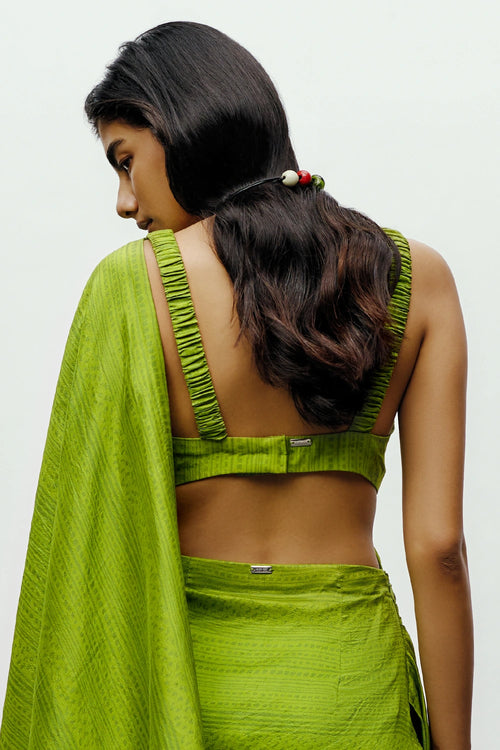 Lime Green Gilly Blouse