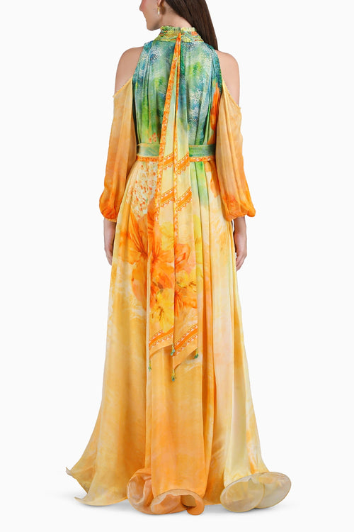 Aurora Arise Flora Printed Dress