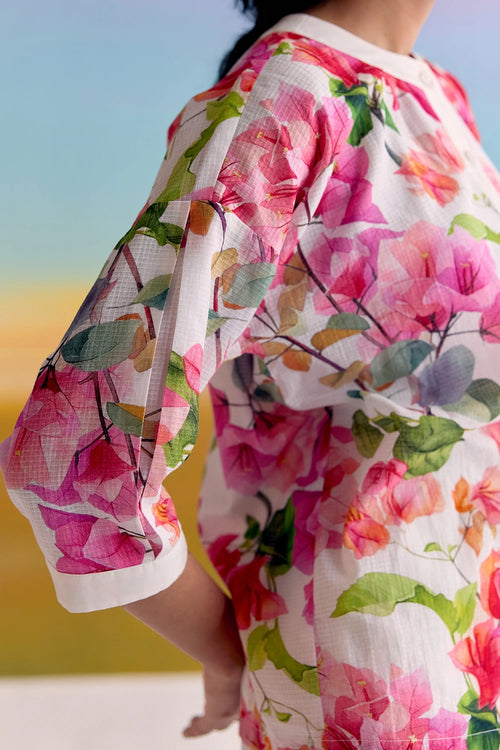 Bougainvillea Bahar Shirt