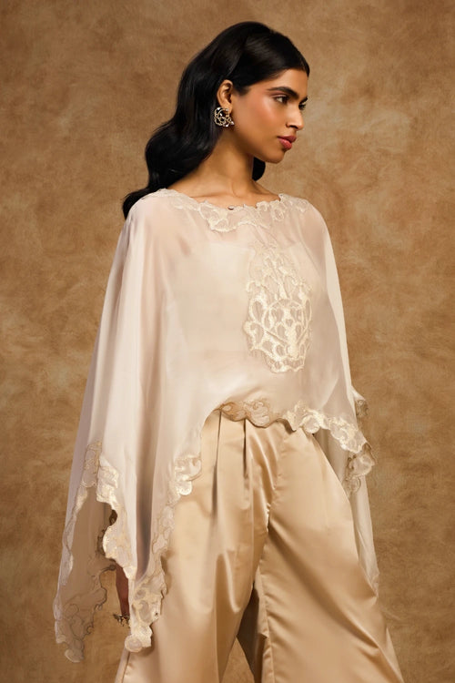 Pearl Artcut Cape