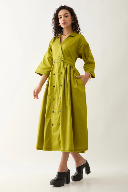 Ricardo Leaf Dress