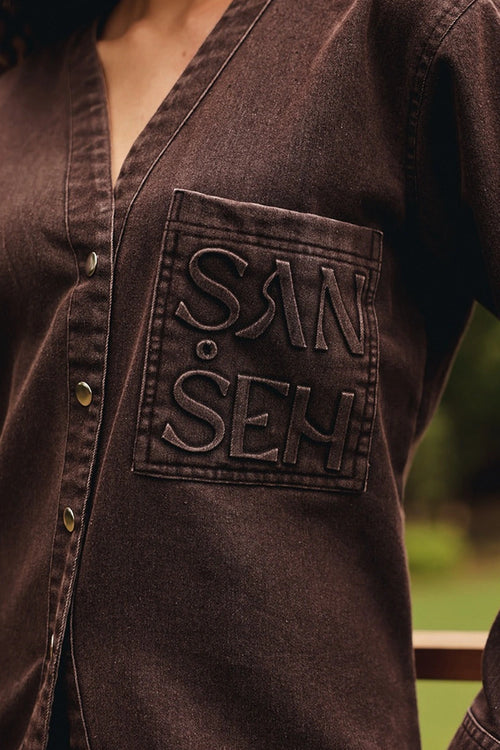 Amber Denim Shirt with Bootcut Denim