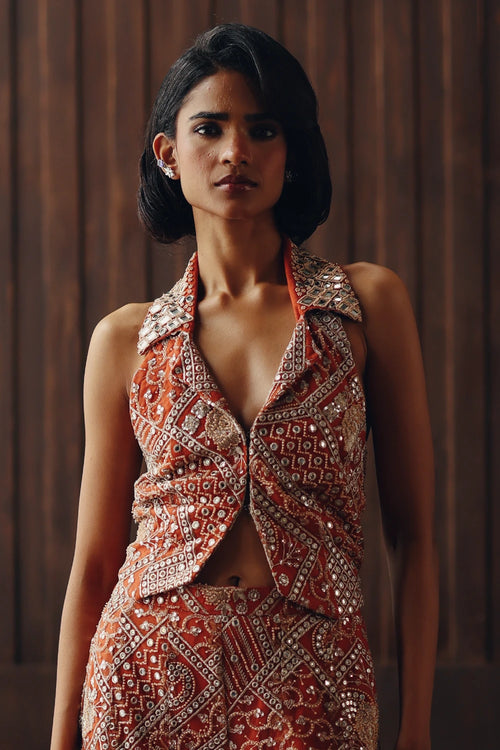 Fasana Backless Waist Coat