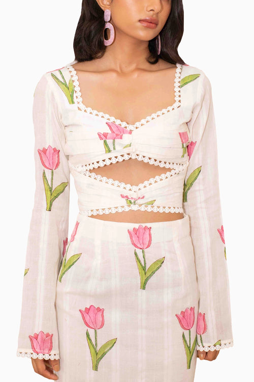 June Tulip Printed Co-ord Set